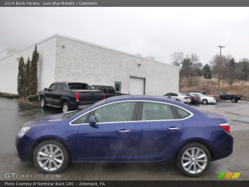 Luxo Blue Metallic / Cashmere 2014 Buick Verano