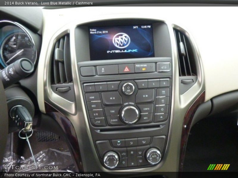 Luxo Blue Metallic / Cashmere 2014 Buick Verano