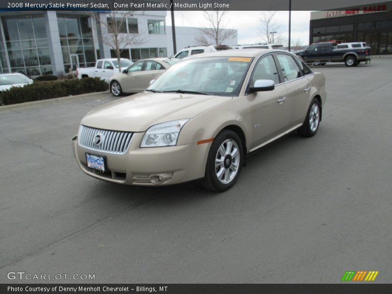 Dune Pearl Metallic / Medium Light Stone 2008 Mercury Sable Premier Sedan