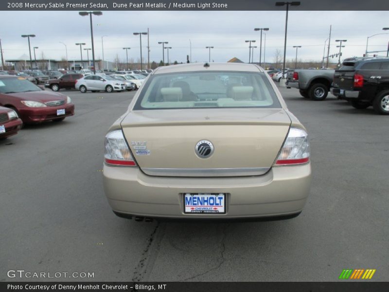 Dune Pearl Metallic / Medium Light Stone 2008 Mercury Sable Premier Sedan