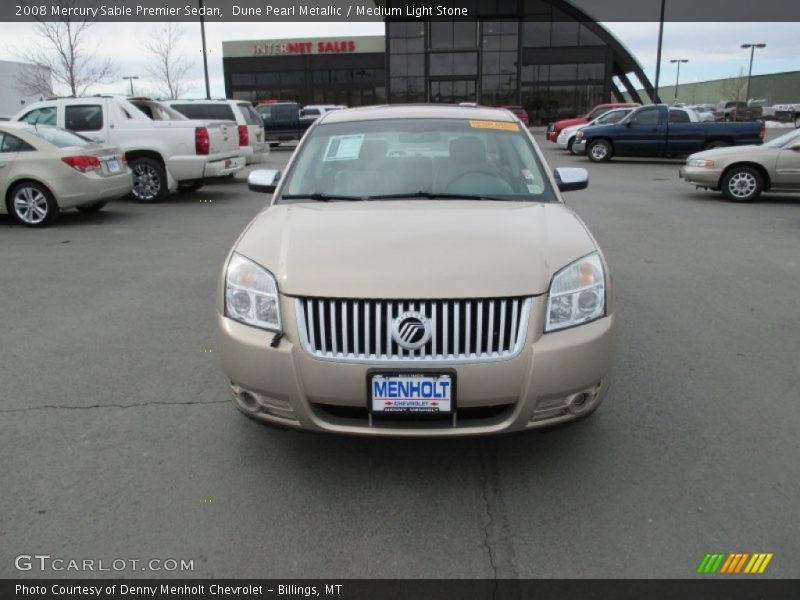 Dune Pearl Metallic / Medium Light Stone 2008 Mercury Sable Premier Sedan