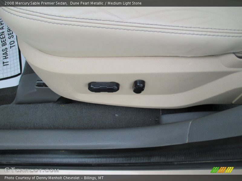 Dune Pearl Metallic / Medium Light Stone 2008 Mercury Sable Premier Sedan