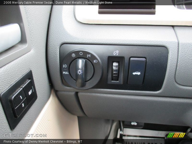 Dune Pearl Metallic / Medium Light Stone 2008 Mercury Sable Premier Sedan