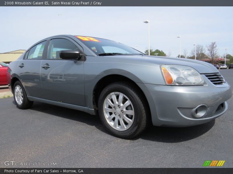 Satin Mesai Gray Pearl / Gray 2008 Mitsubishi Galant ES