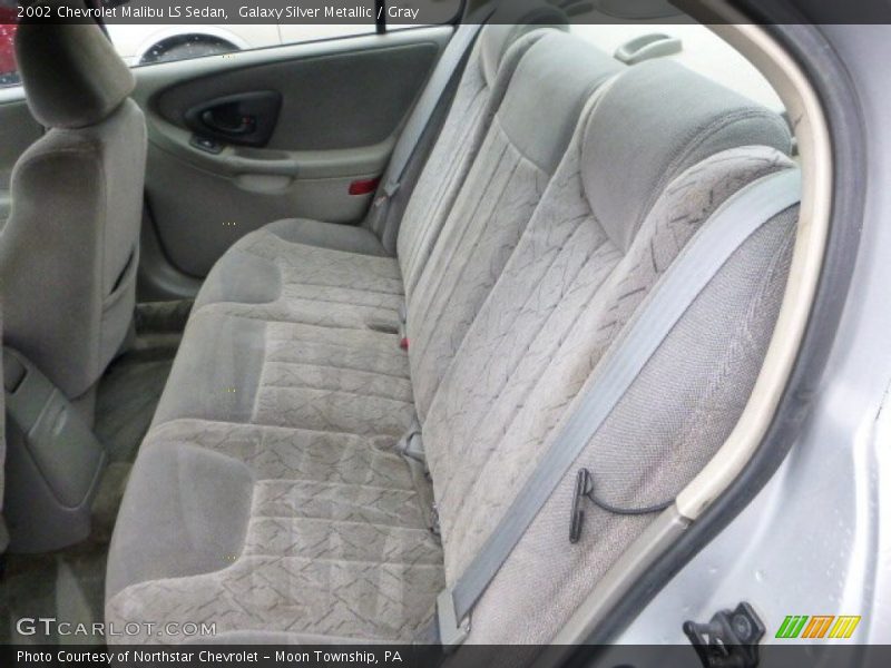 Galaxy Silver Metallic / Gray 2002 Chevrolet Malibu LS Sedan