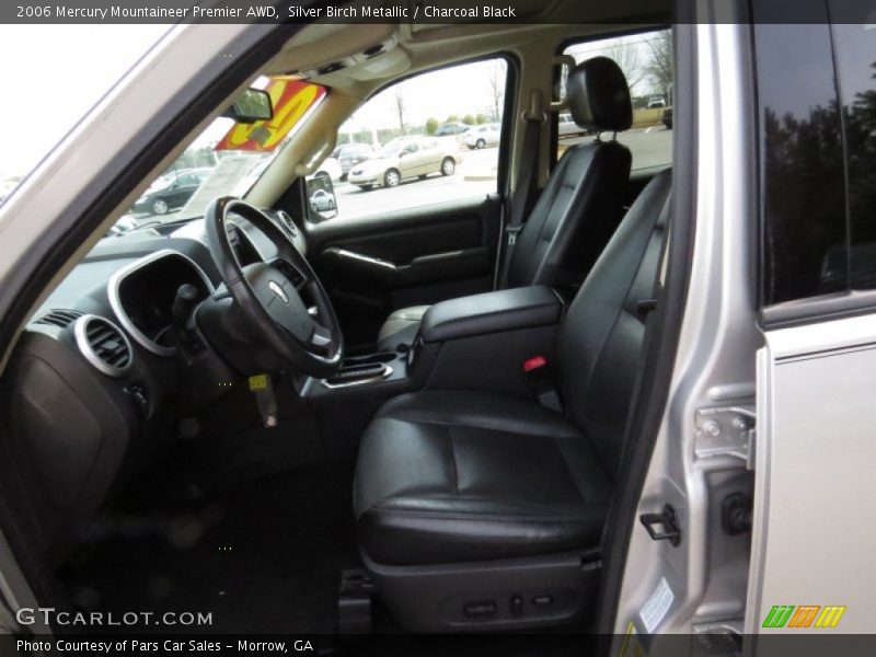 Silver Birch Metallic / Charcoal Black 2006 Mercury Mountaineer Premier AWD