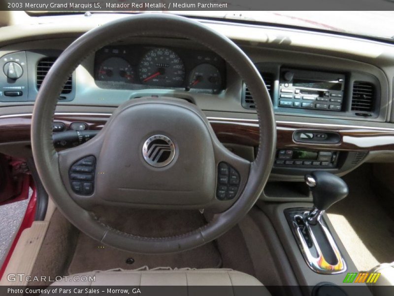 Dashboard of 2003 Grand Marquis LS