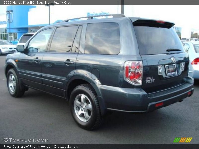 Sage Brush Pearl / Gray 2006 Honda Pilot EX