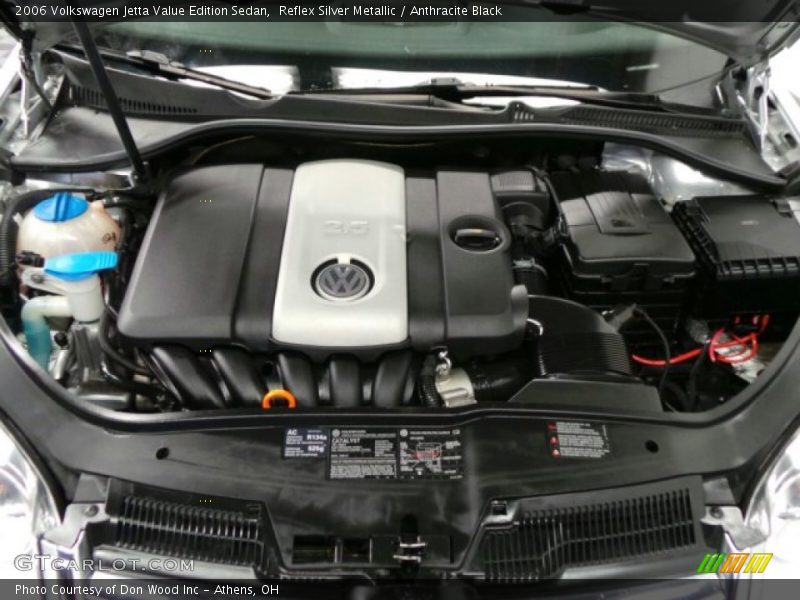 Reflex Silver Metallic / Anthracite Black 2006 Volkswagen Jetta Value Edition Sedan