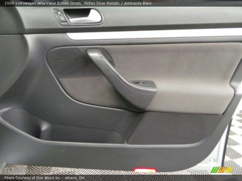 Reflex Silver Metallic / Anthracite Black 2006 Volkswagen Jetta Value Edition Sedan