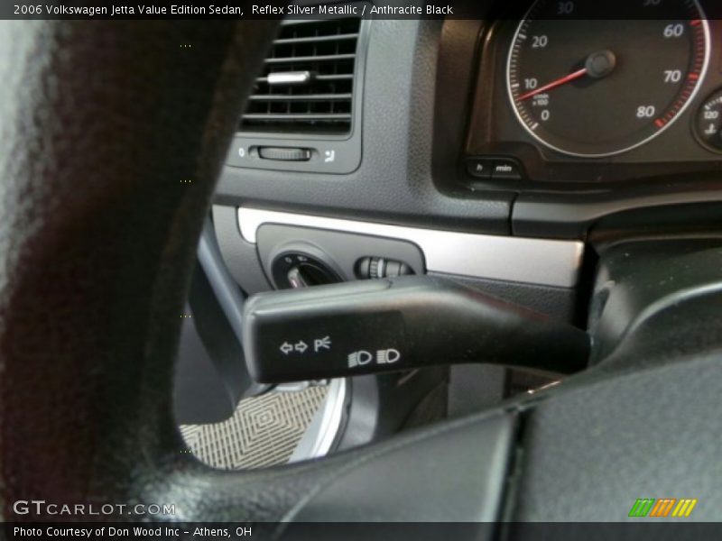 Reflex Silver Metallic / Anthracite Black 2006 Volkswagen Jetta Value Edition Sedan