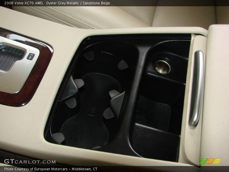 Oyster Grey Metallic / Sandstone Beige 2008 Volvo XC70 AWD