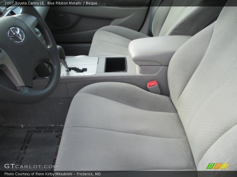 Blue Ribbon Metallic / Bisque 2007 Toyota Camry LE