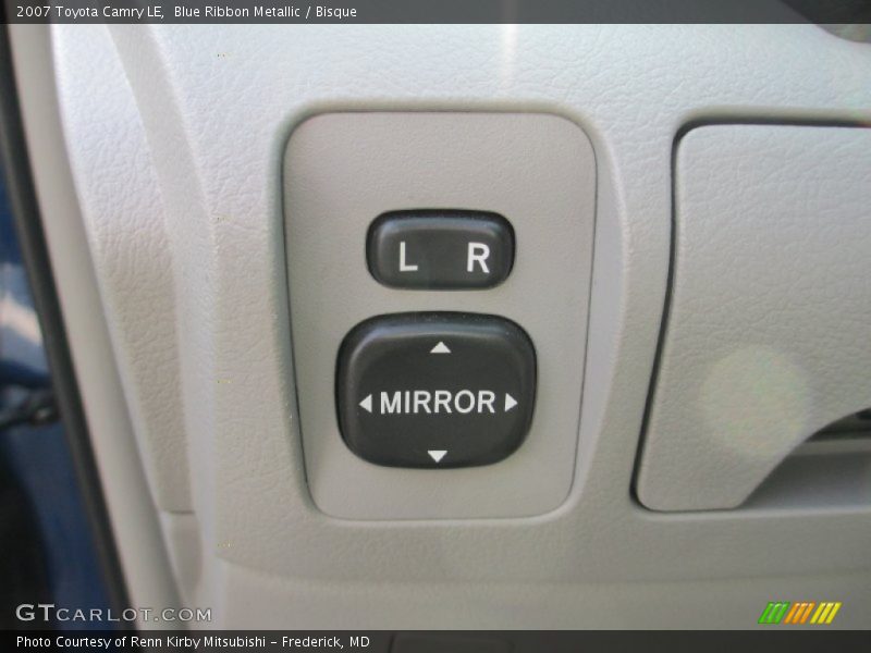 Blue Ribbon Metallic / Bisque 2007 Toyota Camry LE