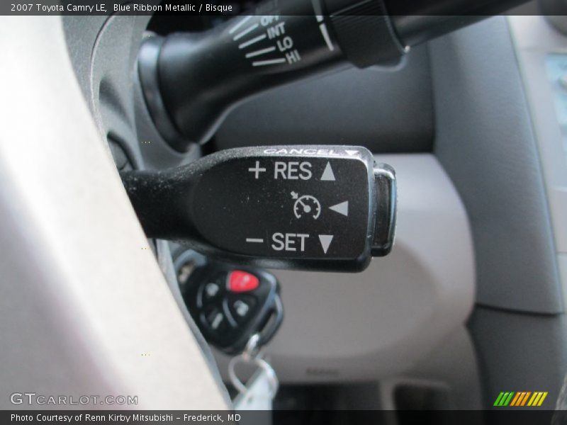Blue Ribbon Metallic / Bisque 2007 Toyota Camry LE