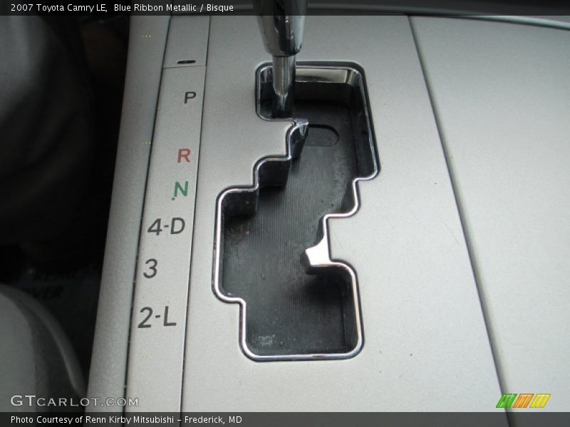 Blue Ribbon Metallic / Bisque 2007 Toyota Camry LE