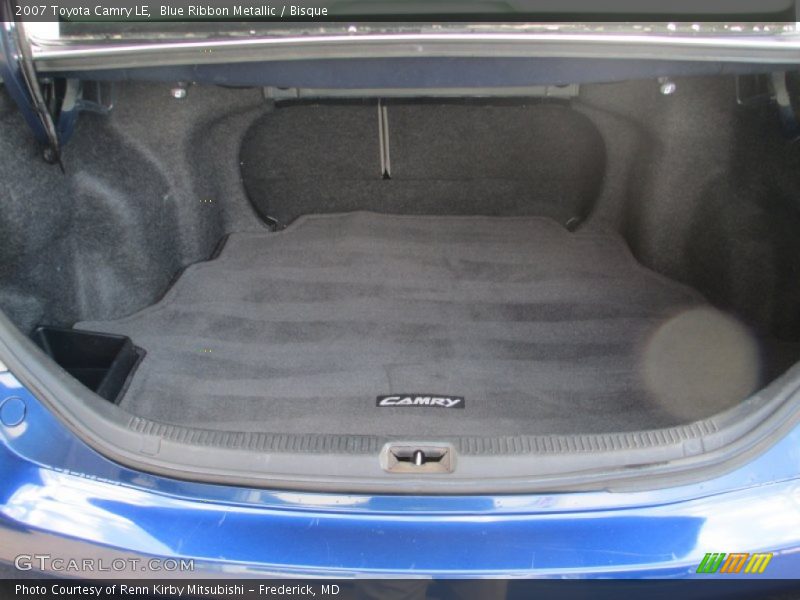 Blue Ribbon Metallic / Bisque 2007 Toyota Camry LE