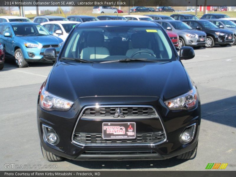 Labrador Black Pearl / Black 2014 Mitsubishi Outlander Sport SE AWD