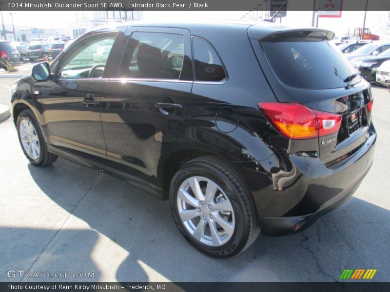 Labrador Black Pearl / Black 2014 Mitsubishi Outlander Sport SE AWD