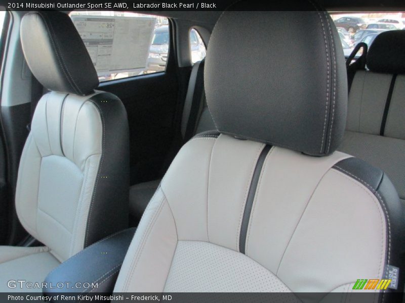 Labrador Black Pearl / Black 2014 Mitsubishi Outlander Sport SE AWD