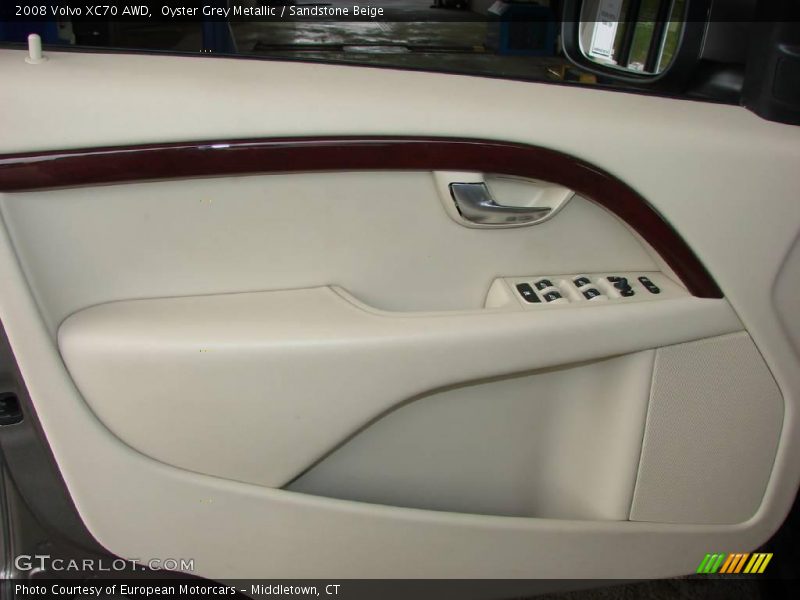 Oyster Grey Metallic / Sandstone Beige 2008 Volvo XC70 AWD