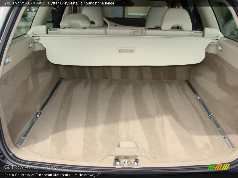 Oyster Grey Metallic / Sandstone Beige 2008 Volvo XC70 AWD