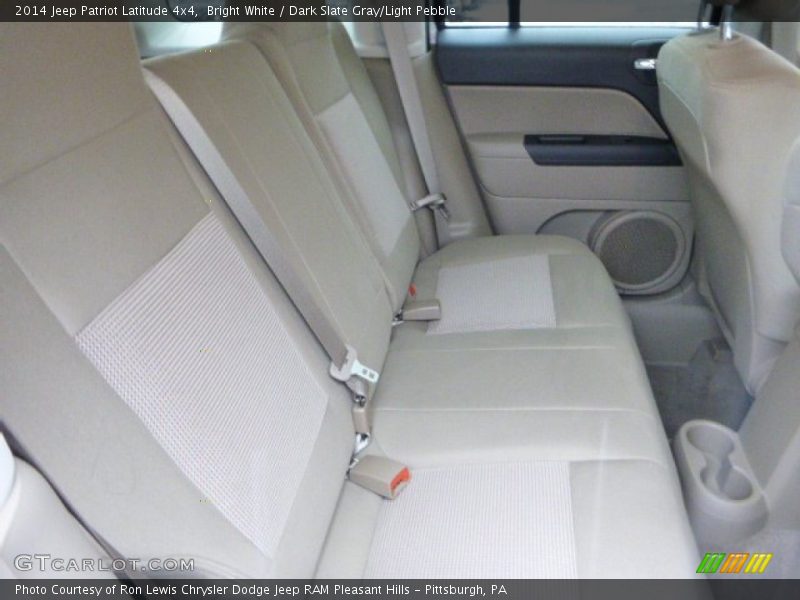 Bright White / Dark Slate Gray/Light Pebble 2014 Jeep Patriot Latitude 4x4