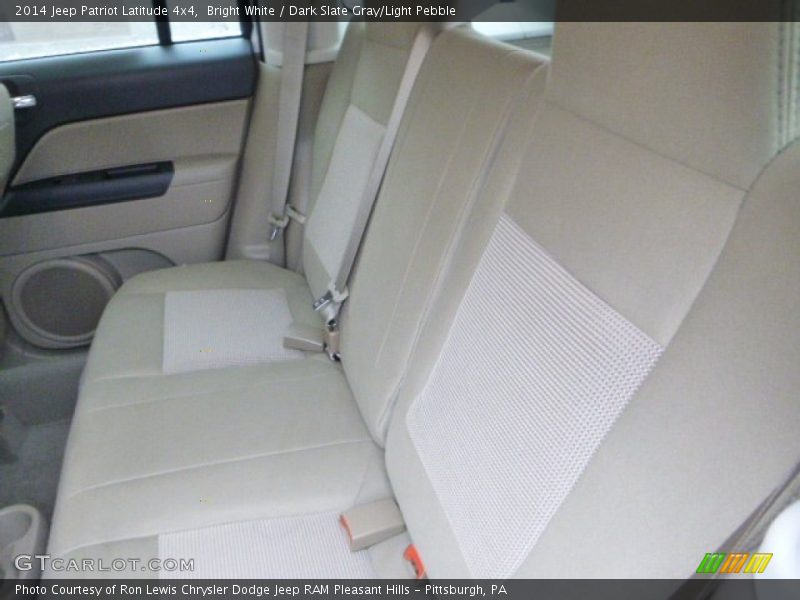 Bright White / Dark Slate Gray/Light Pebble 2014 Jeep Patriot Latitude 4x4