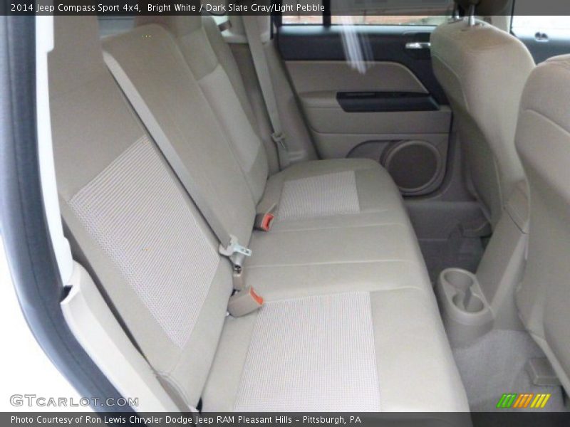 Bright White / Dark Slate Gray/Light Pebble 2014 Jeep Compass Sport 4x4
