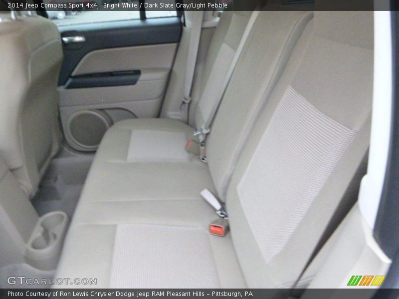 Bright White / Dark Slate Gray/Light Pebble 2014 Jeep Compass Sport 4x4