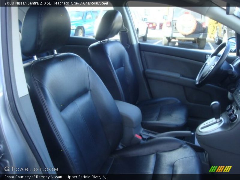 Magnetic Gray / Charcoal/Steel 2008 Nissan Sentra 2.0 SL