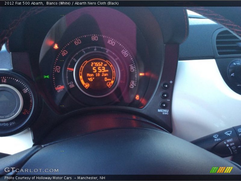  2012 500 Abarth Abarth Gauges