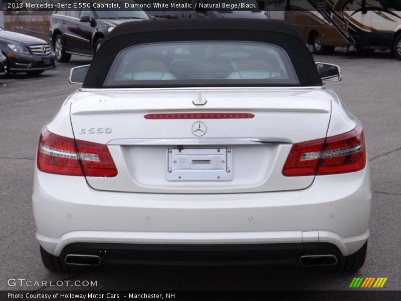 Diamond White Metallic / Natural Beige/Black 2013 Mercedes-Benz E 550 Cabriolet