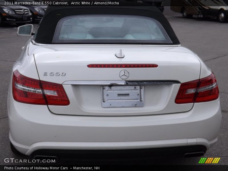 Arctic White / Almond/Mocha 2011 Mercedes-Benz E 550 Cabriolet