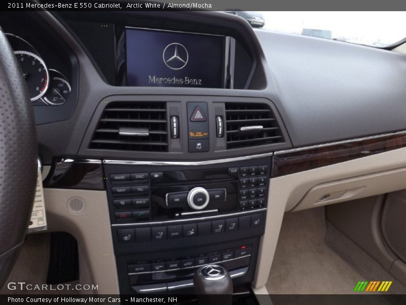 Arctic White / Almond/Mocha 2011 Mercedes-Benz E 550 Cabriolet