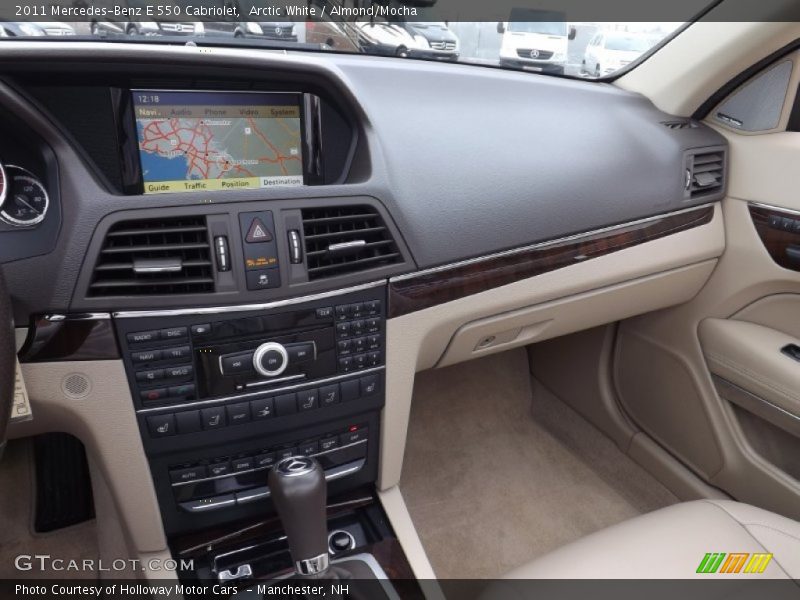 Arctic White / Almond/Mocha 2011 Mercedes-Benz E 550 Cabriolet