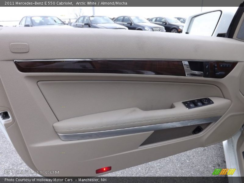 Arctic White / Almond/Mocha 2011 Mercedes-Benz E 550 Cabriolet