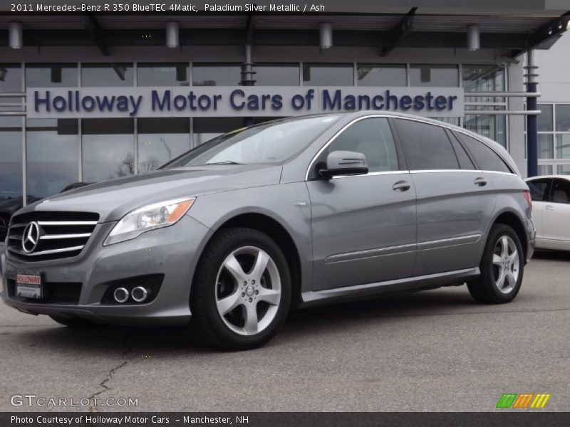 Paladium Silver Metallic / Ash 2011 Mercedes-Benz R 350 BlueTEC 4Matic