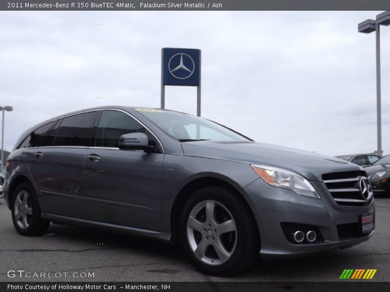 Paladium Silver Metallic / Ash 2011 Mercedes-Benz R 350 BlueTEC 4Matic