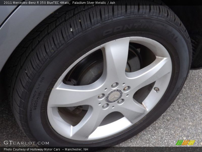 Paladium Silver Metallic / Ash 2011 Mercedes-Benz R 350 BlueTEC 4Matic