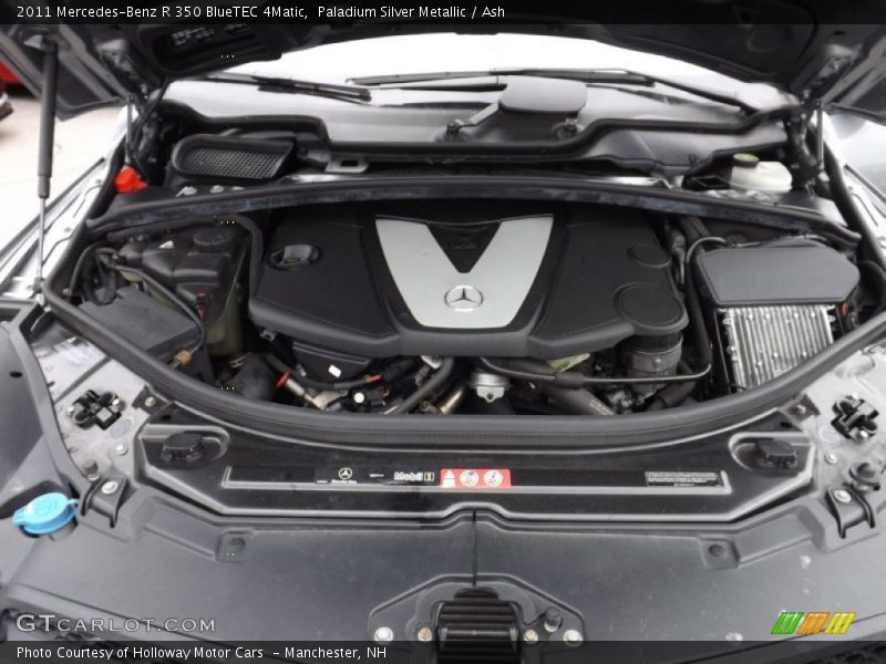 Paladium Silver Metallic / Ash 2011 Mercedes-Benz R 350 BlueTEC 4Matic