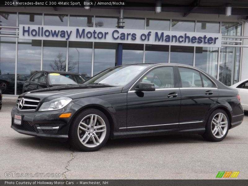 Black / Almond/Mocha 2014 Mercedes-Benz C 300 4Matic Sport