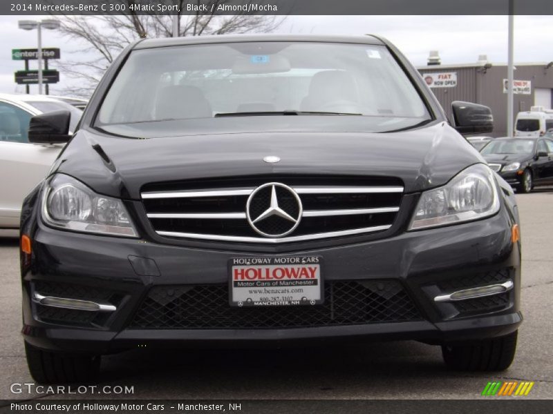 Black / Almond/Mocha 2014 Mercedes-Benz C 300 4Matic Sport