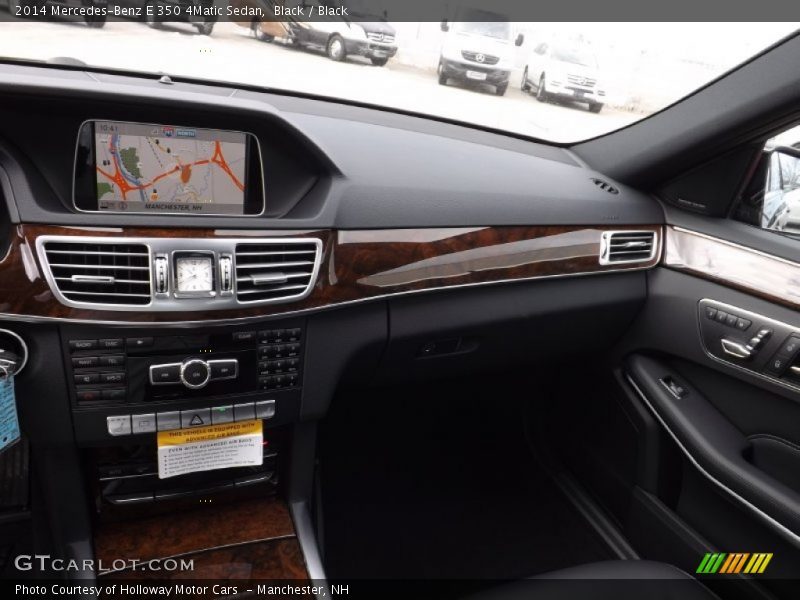 Black / Black 2014 Mercedes-Benz E 350 4Matic Sedan