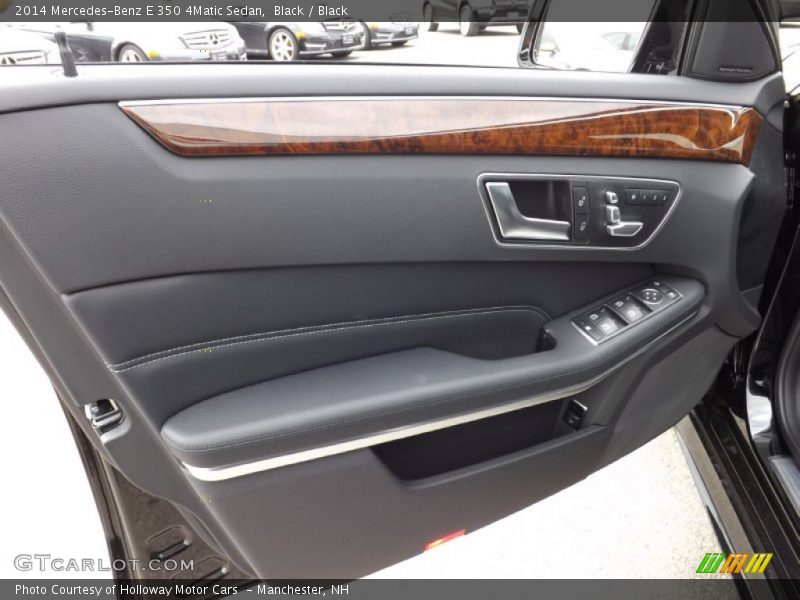 Black / Black 2014 Mercedes-Benz E 350 4Matic Sedan