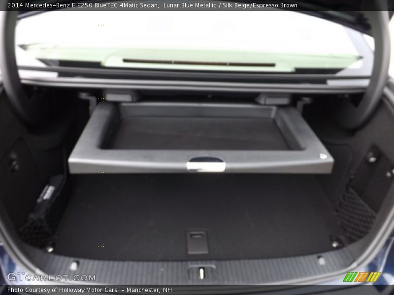  2014 E E250 BlueTEC 4Matic Sedan Trunk