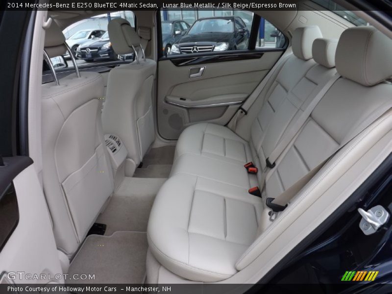Rear Seat of 2014 E E250 BlueTEC 4Matic Sedan