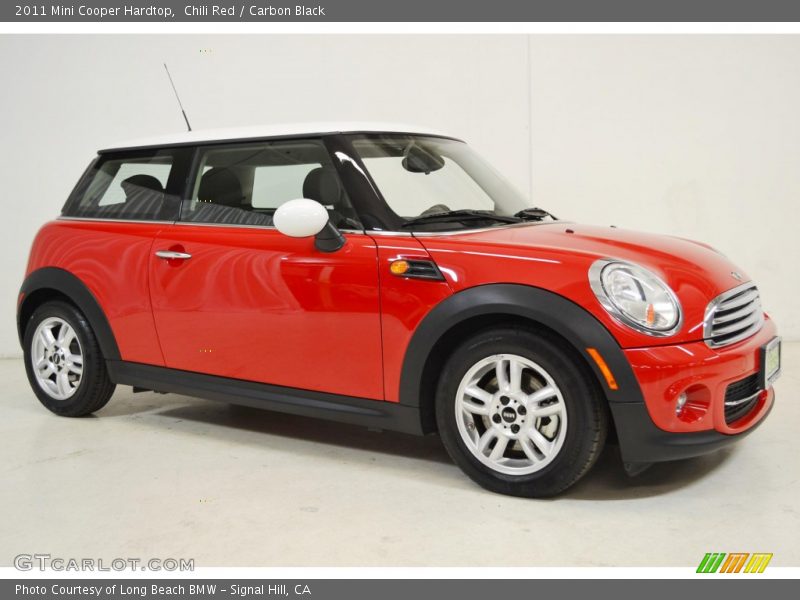 Chili Red / Carbon Black 2011 Mini Cooper Hardtop
