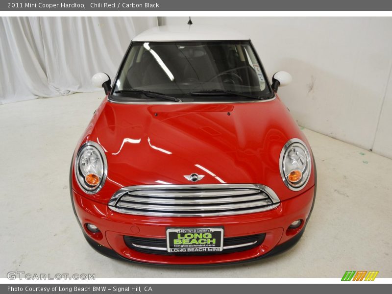 Chili Red / Carbon Black 2011 Mini Cooper Hardtop