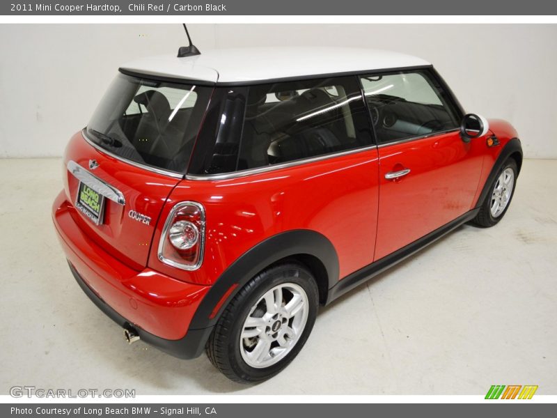 Chili Red / Carbon Black 2011 Mini Cooper Hardtop
